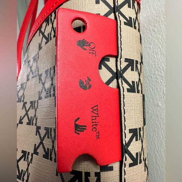 Off-White Virgil Abloh Day-Off 33 Monogram Tote w Pouch - Picture 9 of 16